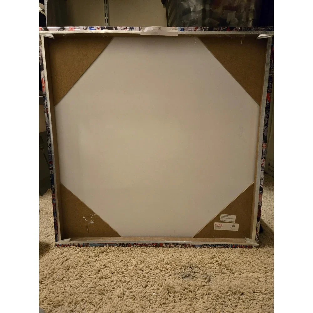 Marvel The Amazing Spider-Man Comic Book Cover Collage Canvas Wall Art 25x25